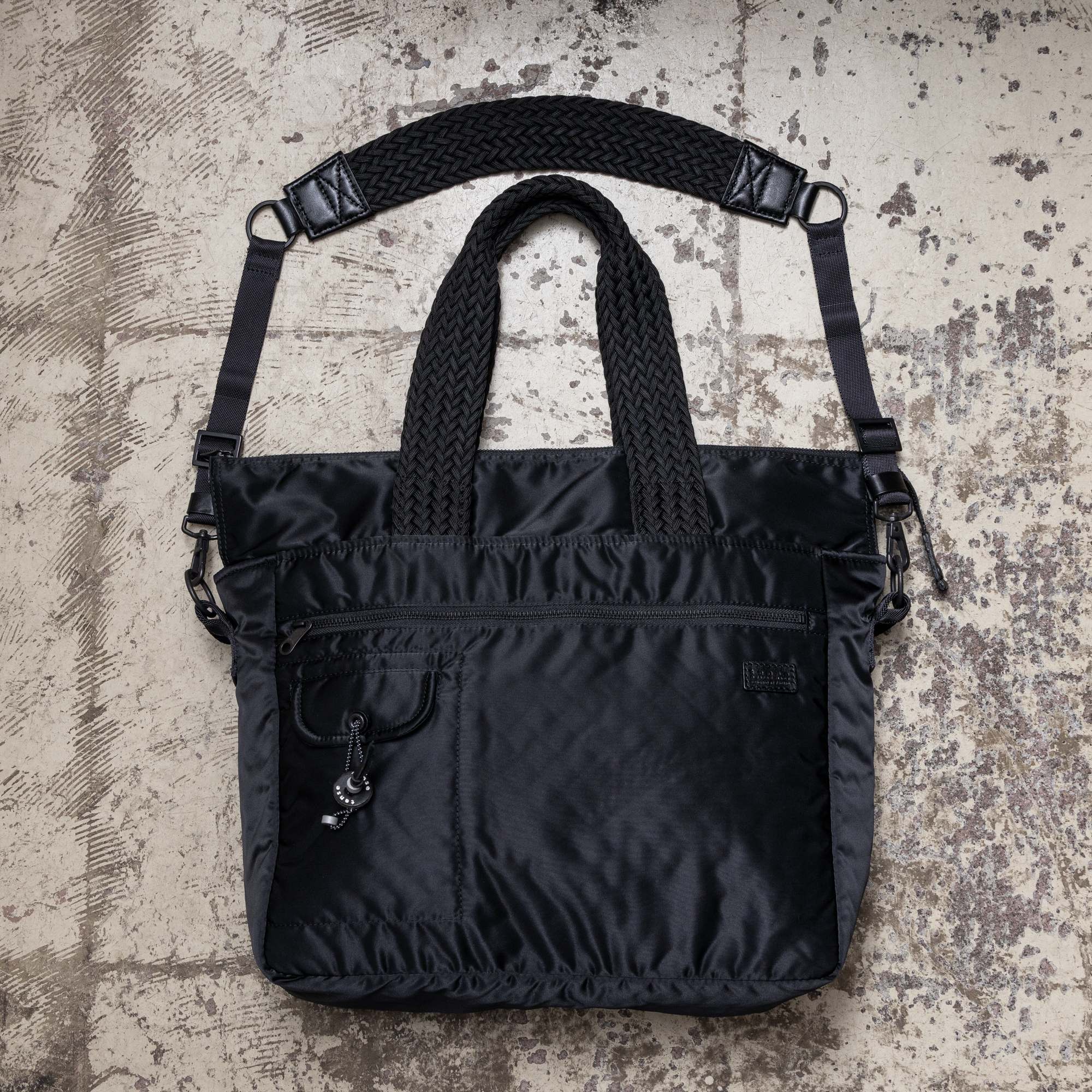 BALCONY 2WAY TOTE  Black